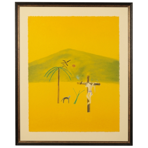 356 - *CRAIGIE AITCHISON (1926-2009) 'Indian Crucifixion' signed, dated 2003 and numbered 47/75 in pencil ... 