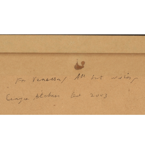 357 - *CRAIGIE AITCHISON (1926-2009) 'Dusty in a green coat' inscribed verso 