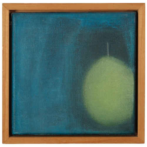 449 - *JESSICA COOPER (b. 1967) 'Lime pear' still life study, monogrammed, titled and dated 6/98 verso, ac... 