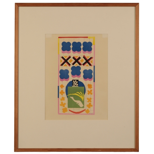 500 - *AFTER HENRI MATISSE (1869-1954) 'Poissons Chinois' lithograph printed in colours, signed and dated ... 