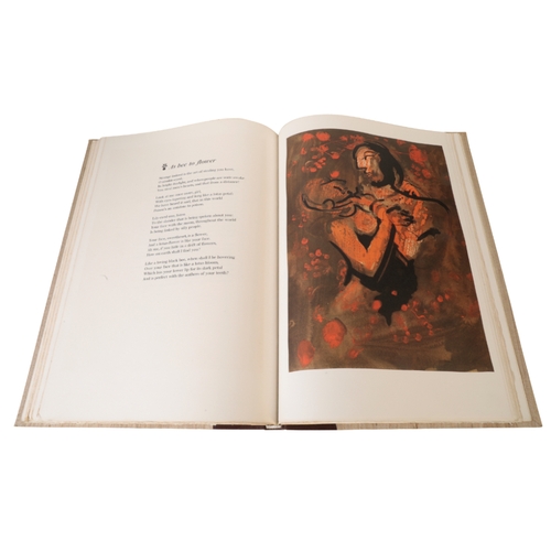 502 - *JOHN PIPER (1908-1992) 'India Love Poems' special presentation volume signed by the artist and tran... 