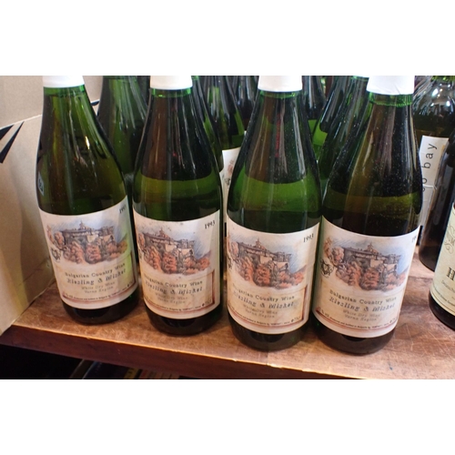 137 - DIMYAT BULGARIAN RIESLING & MISKET WHITE WINE 1993 twenty 75cl bottles, Schmitt Sohne Hock four 1 li... 