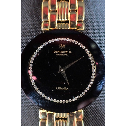 387 - TWO LADIES COSTUME WATCHES both Raymond Weil (2)