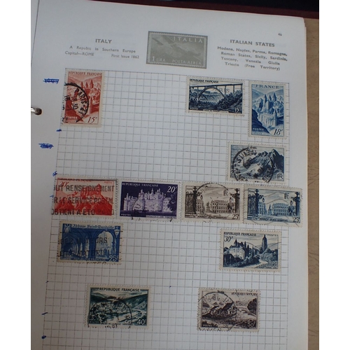 445 - A COLLECTION OF MIXED STAMPS