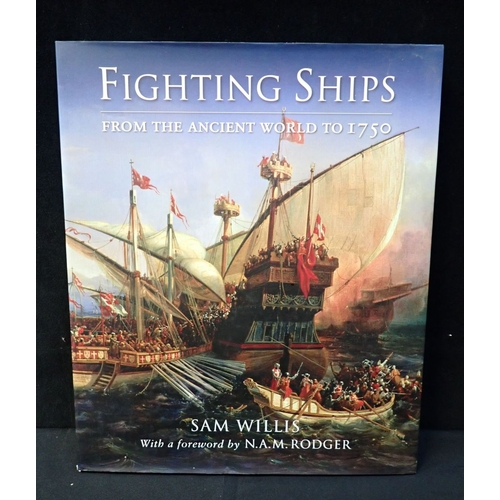 468 - WILLIS, SAM: FIGHTING SHIPS three volumes; with Watts, Cliff: Wood, Water and Rock; and Photography ... 