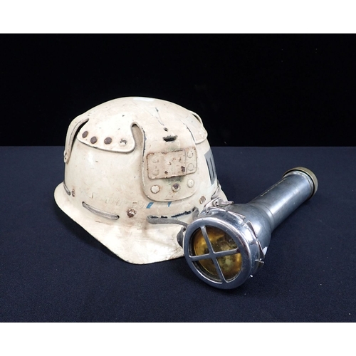 25 - A CEAG LTD MINER'S LAMP AND HELMET