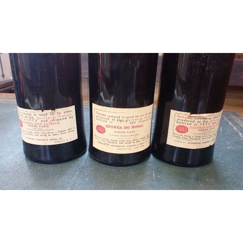 279 - A BOTTLE OF NOVAL 'OVER 40 YEARS PORT' bottled 1974 and two bottles Noval 20 Years Port, bottled 197... 