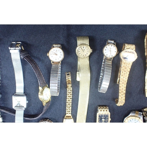 541 - A QUANTITY OF VARIOUS LADY'S WRISTWATCHES