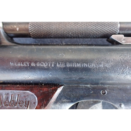 596 - AN AIR PISTOL: THE WEBLEY 'SENIOR'