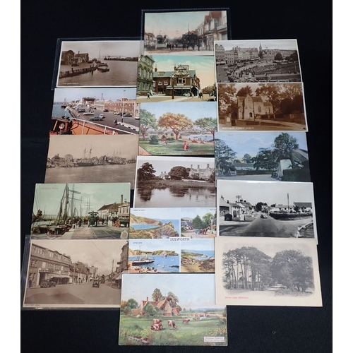 623 - POSTCARD ALBUMS AND LOOSE CARDS including a small collection of Poole and Dorset cards