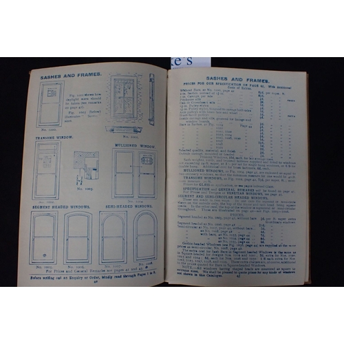 633 - JENNINGS LTD, GENERAL WOODWORKING CATALOGUE list for 1921 (worn)