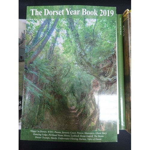 657 - A COLLECTION OF 'THE DORSET YEAR BOOK' 1950s and later