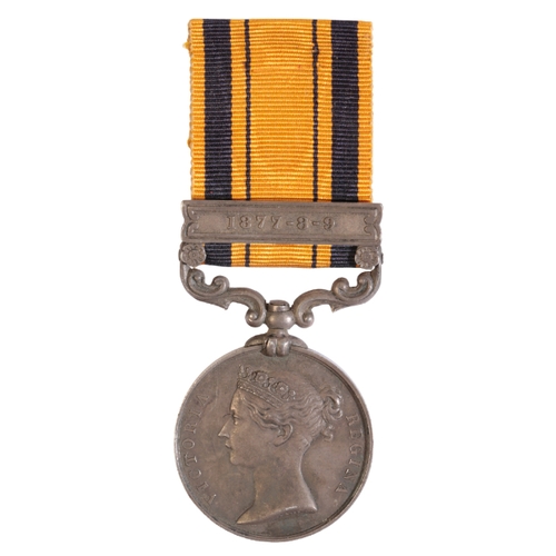 1 - A SOUTH AFRICA 1877-79 CAMPAIGN MEDAL TO 1309 PTE H. HERBERT, 2-24TH FOOT South Africa Medal, clasp ... 