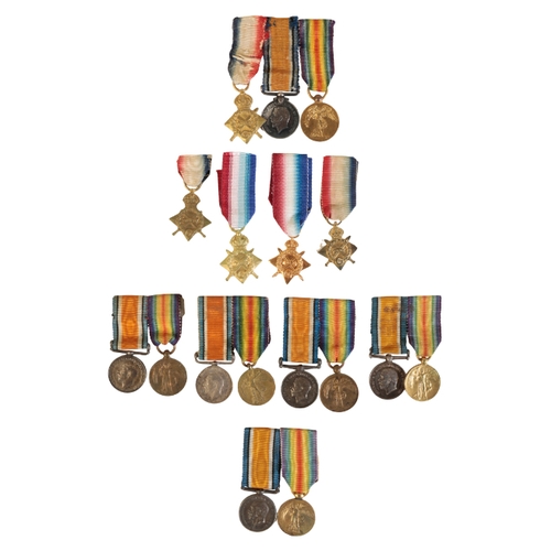 127 - A COLLECTION OF MINIATURE GREAT WAR MEDALS 1914-15 Star (2)
1914-15 Star by K. G. Luke of Melbourne,... 