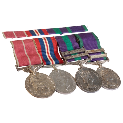 165 - AN IMPORTANT BRITISH EMPIRE MEDAL GROUP TO STAFF SERGEANT D NORTH 22ND SAS, who was one of the found... 