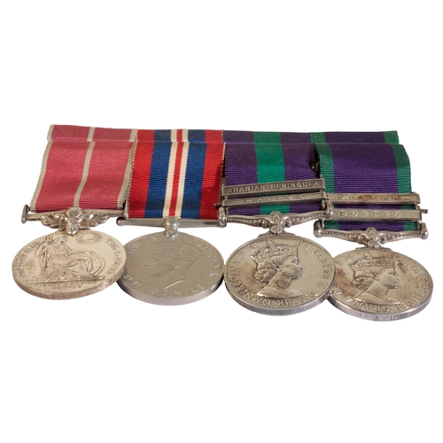 165 - AN IMPORTANT BRITISH EMPIRE MEDAL GROUP TO STAFF SERGEANT D NORTH 22ND SAS, who was one of the found... 