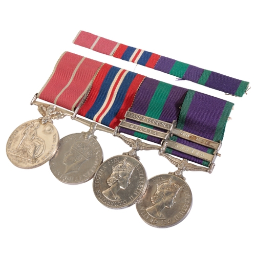 165 - AN IMPORTANT BRITISH EMPIRE MEDAL GROUP TO STAFF SERGEANT D NORTH 22ND SAS, who was one of the found... 