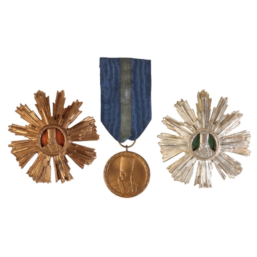 245 - ROMANIA, REPUBLIC.  ORDER OF TUDOR VLADIMIRESCU, THREE AWARDS Romania Order of Tudor Vladimirescu, I... 