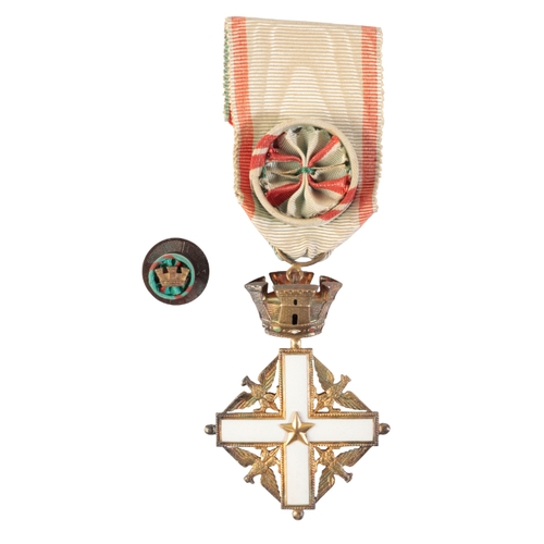 279 - ITALY, REPUBLIC. ORDER OF MERIT OF THE ITALIAN REPUBLIC, OFFICER, TO SIR GERALD DODSON Italy Order o... 