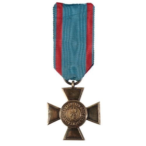 280 - GERMANY, OLDENBURG.  HOUSE AND MERIT ORDER OF DUKE PETER FRIEDRICH LUDWIG, HONOUR CROSS, I CLASS, 18... 