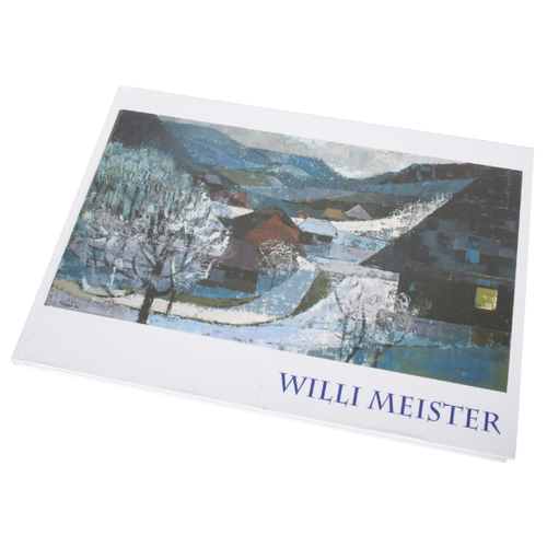 183 - *WILLI MEISTER (1918-2012) 'Guernsey' signed and dated '90 in pencil to the margin lower right and n... 