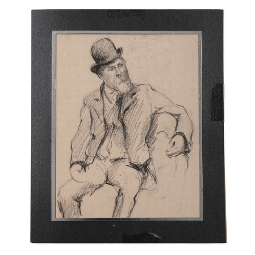 231 - MANNER OF DAME ETHEL WALKER (1861-1951) A group of six sketches charcoal on paper, 24cm x 18.5cm (6)... 