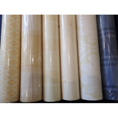 121 - VARIOUS GOOD QUALITY ROLLS OF WALLPAPER, including four rolls Colefax and Fowler Musee Des Arts Deco... 