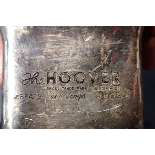 258 - A RONSON ADVERTISING AHTRAY; 'HOOVER' chrome plated, and another similar with presentation engraving... 