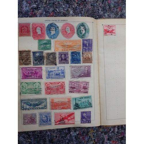 510 - A STAMP ALBUM global contents, ranging from Queen Victoria to George VI