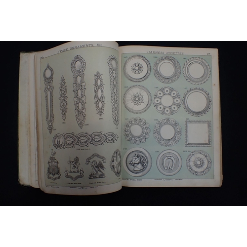 557 - EQUINE ALBUM, TRADE CATALOGUE, HAMPSON & SCOTT, SADDLERY MANUFACTURERS Walsall, Established 1794; ci... 