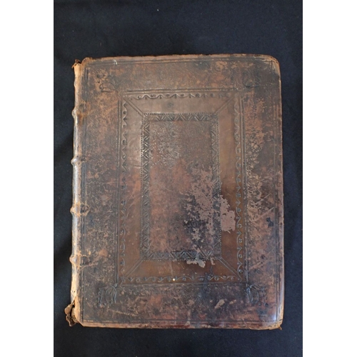 568 - A 'BREECHES' (GENEVA) BIBLE (damaged, missing first pages, other losses)