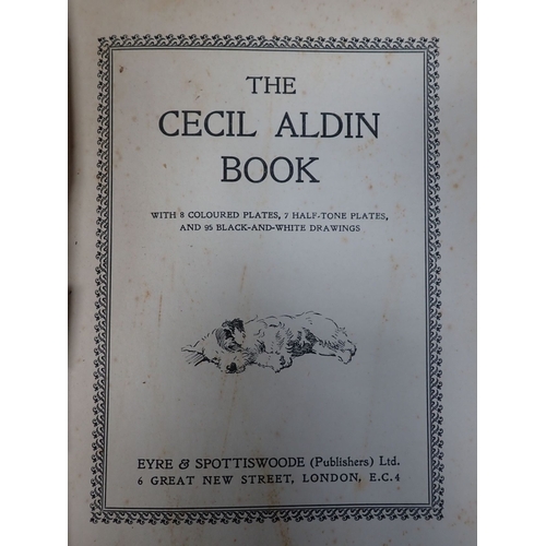 579 - 'THE CECIL ALDIN BOOK' published by Eyre & Spottiswood, 1932 (lacking dust wrapper)