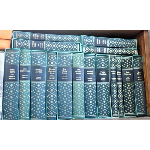 587 - FOLIO SOCIETY: CHARLES DICKENS SET and other Folio society books