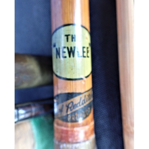 160 - A COLLECTION OF CLASSIC FISHING RODS by J Soden Smith, the Warrior, Dawsons of Bromley, the Medina, ... 