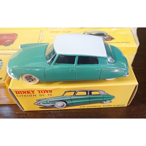 191 - A COLLECTION OF BOXED DINKY TOYS VEHICLES (reproductions)