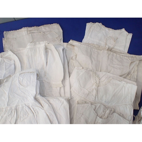 251 - A QUANTITY OF 19TH CENTURY BABY'S CLOTHES Provenance: From the family of Maud Ormiston of Whitchurch... 