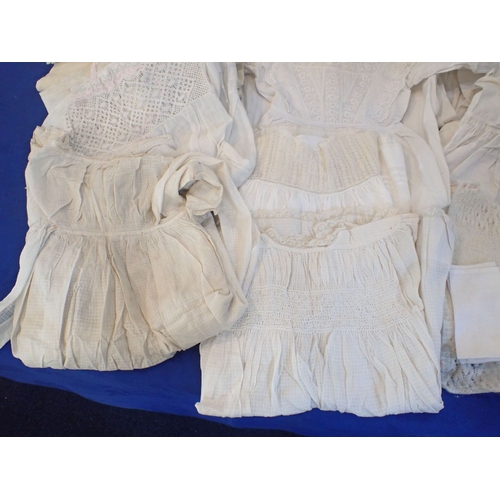 251 - A QUANTITY OF 19TH CENTURY BABY'S CLOTHES Provenance: From the family of Maud Ormiston of Whitchurch... 