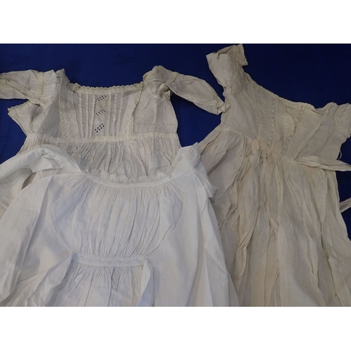 256 - A QUANTITY OF 19TH CENTURY EMBROIDERED CHILDREN'S DRESSES (6) Provenance: From the family of Maud Or... 