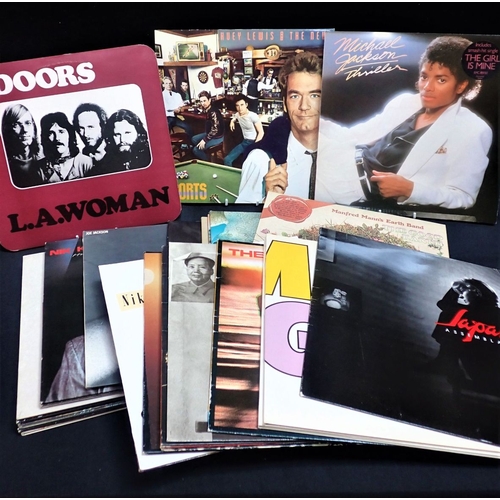 39 - A CASE OF 29 1970S AND 1980S VINYL RECORDS including Human League 'Hysteria' and Japan 'Tin Drum'