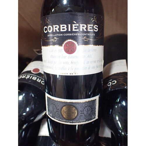 82 - A QUANTITY OF CORBIERES RED WINE (18