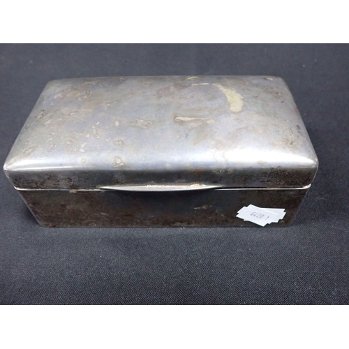 310 - A SILVER COVERED BOX