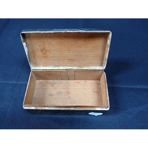 310 - A SILVER COVERED BOX