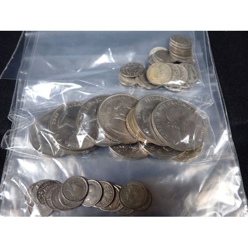 398 - A COLLECTION OF COINS AND BANKNOTES