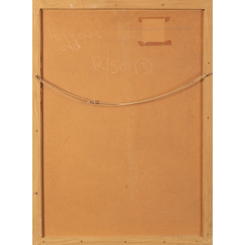 505 - CAROLINE YEATS BROWN (B. 1950) 'Valley Farm - Huntingfield' watercolour study of a farmhouse, signed... 