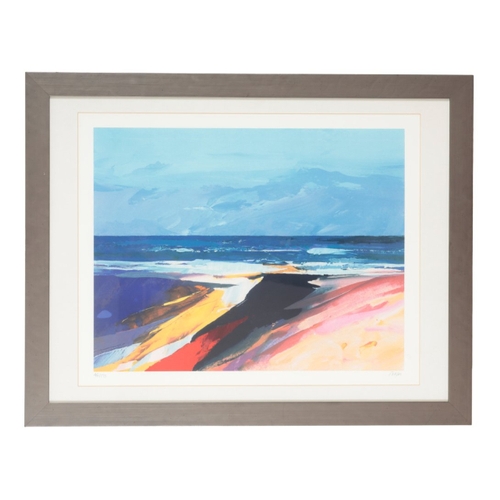 3 - *DONALD HAMILTON FRASER (1929-2009) 'Kinlochbervie' signed lower right, limited edition screen print... 