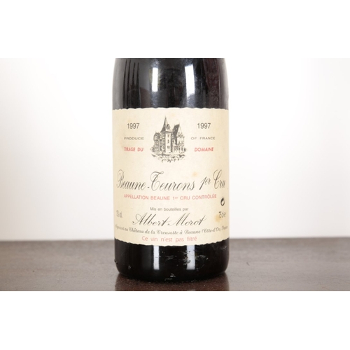 391 - ALBERT MOROT LES TEURONS, BEAUNE PREMIER CRU, 1997 six bottles (6)