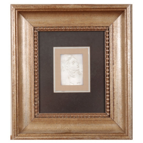 45 - PIETRO ANNIGONI (1910-1988) 'Rossella' signed, engraving on silver, 8.5cm x 6cm