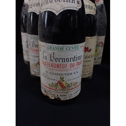 47 - A COLLECTION OF RED WINES claret, burgundy, beaujolais etc., mostly 1960s, 1970s, 1980s