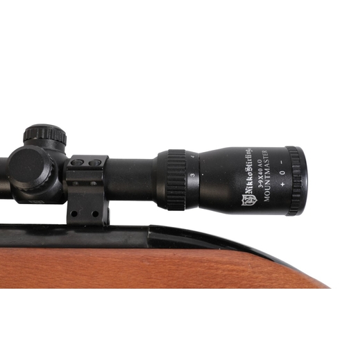 160 - A B.S.A AIRSPORTER .22 AIR RIFLE with a Nikko Sterling scope 309x40

Note: You must be over 18 to pu... 