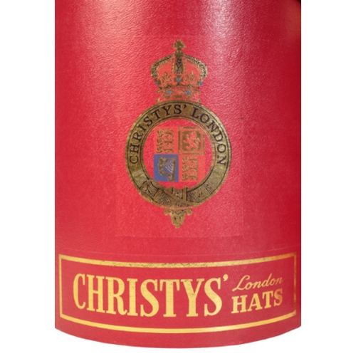 253 - TWO DOUBLE CARDBOARD HAT BOXES by Christys' of London and a Chalmaux, New Bond Street W1 box (3)

Pr... 